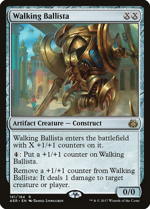 Image for Walking Ballista (181) (Foil) [Aether Revolt] - Magic: The Gathering