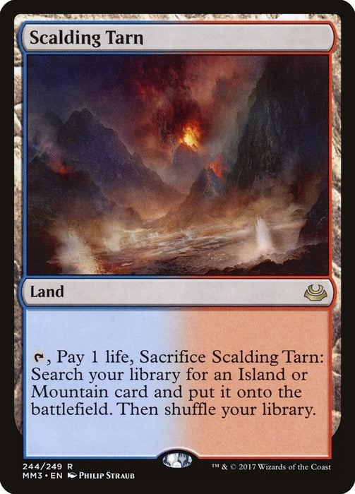 Image for Scalding Tarn (244) [Modern Masters 2017] - Magic: The Gathering
