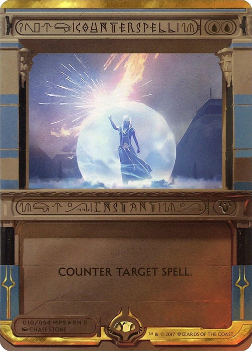 Counterspell (10) (Foil) [Masterpiece Series: Amonkhet Invocations]