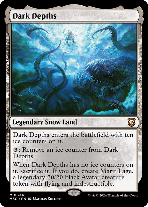 Dark Depths [M3C-334] Foil - Modern Horizons 3 Commander