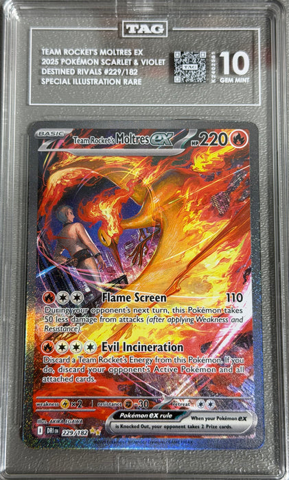 TAG10 -Moltres EX - Destined Rivals - #229 - K2402561