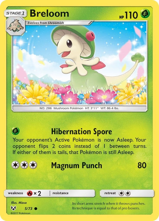 Image for Breloom (5/73) [Shining Legends] (SHL) - Pokemon