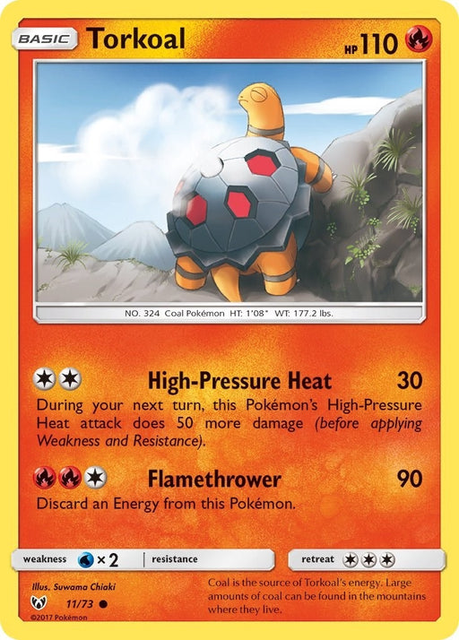 Image for Torkoal (11/73) [Shining Legends] (SHL) - Pokemon