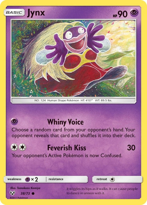 Image for Jynx (38/73) (Reverse Holofoil) [Shining Legends] (SHL) - Pokemon