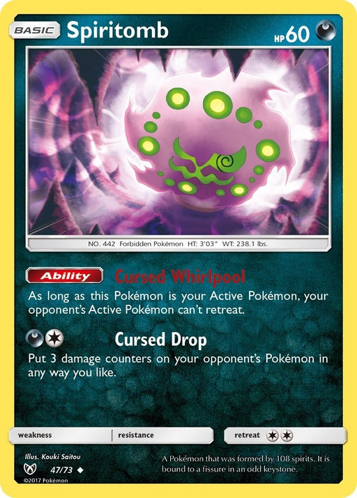 Image for Spiritomb (47/73) (Reverse Holofoil) [Shining Legends] (SHL) - Pokemon