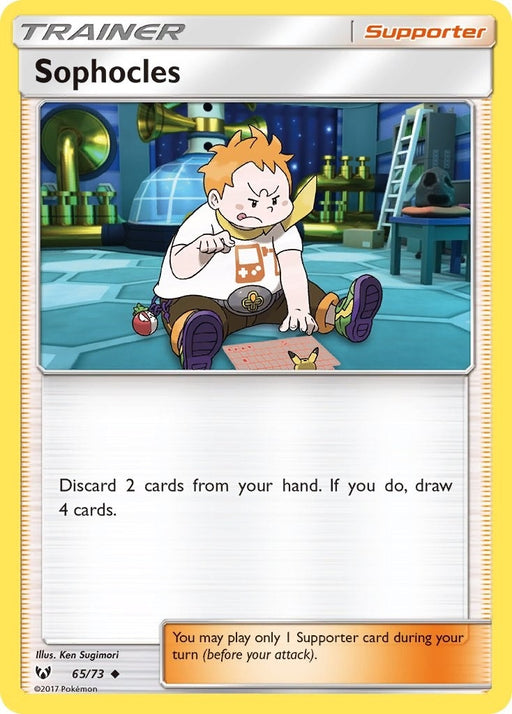Image for Sophocles (65/73) (Reverse Holofoil) [Shining Legends] (SHL) - Pokemon