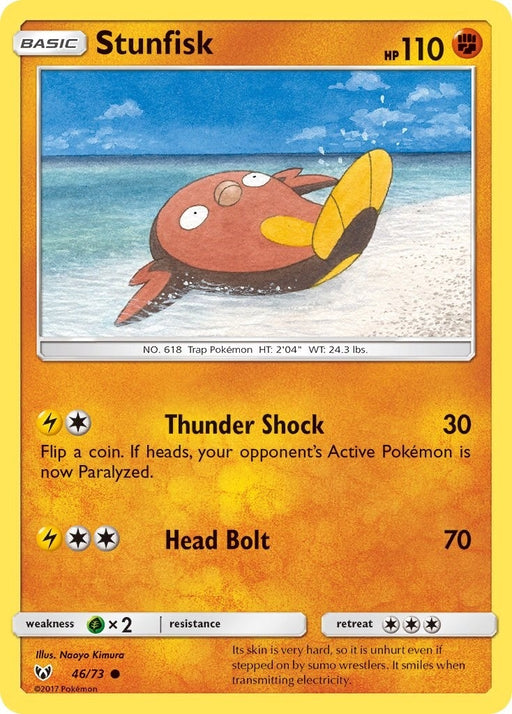 Image for Stunfisk (46/73) [Shining Legends] (SHL) - Pokemon