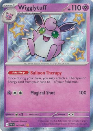 Wigglytuff (147/091) [Scarlet & Violet: Paldean Fates]