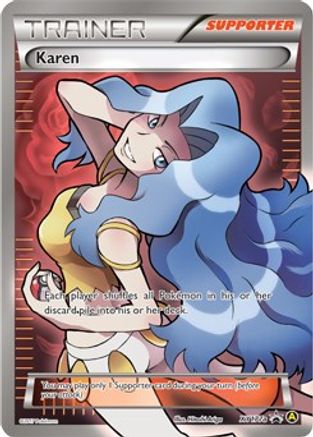Karen (XY177a) [Alternate Art Promos]
