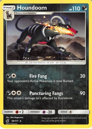 Houndoom (59/111) [Sun & Moon: Crimson Invasion]