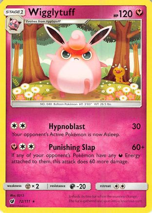 Wigglytuff (72/111) [Sun & Moon: Crimson Invasion]