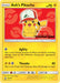 Image for Ash's Pikachu - SM109 (SM109) [SM Promos] - Pokemon