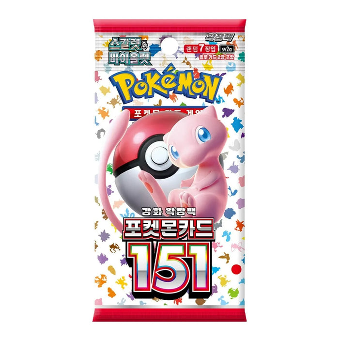 POKEMON - Scarlet & Violet 151 BOOSTER PACK - KOREAN