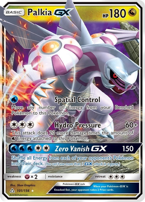 Image for Palkia GX (101/156) (Holofoil) [SM - Ultra Prism] - Pokemon