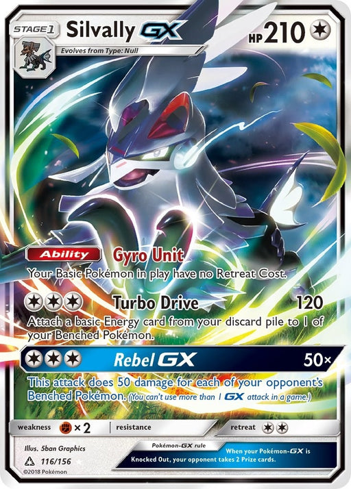 Image for Silvally GX (116/156) (Holofoil) [SM - Ultra Prism] - Pokemon