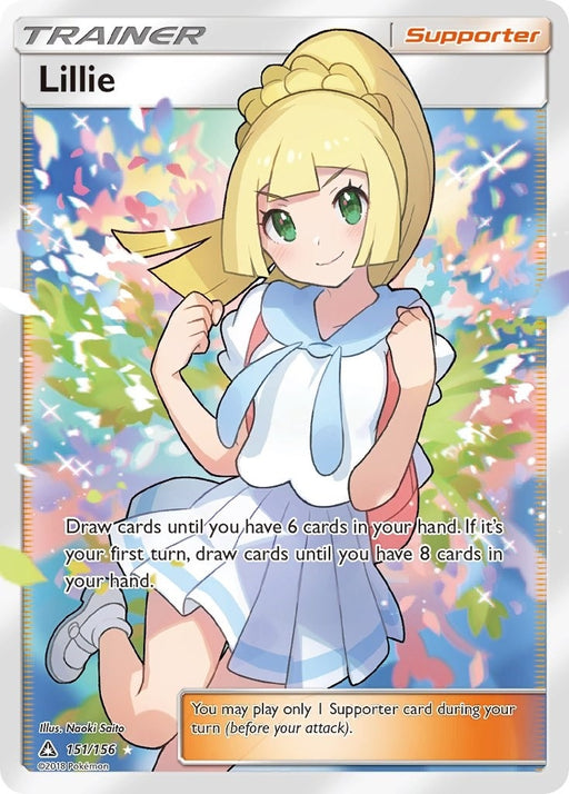 Image for Lillie (Full Art) (151/156) (Holofoil) [SM - Ultra Prism] - Pokemon