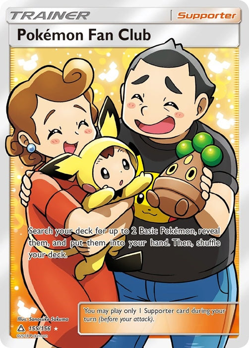 Image for Pokemon Fan Club (Full Art) (155/156) (Holofoil) [SM - Ultra Prism] - Pokemon