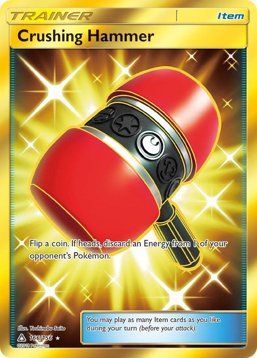 Image for Crushing Hammer (Secret Rare) (166/156) (Holofoil) [SM - Ultra Prism] - Pokemon