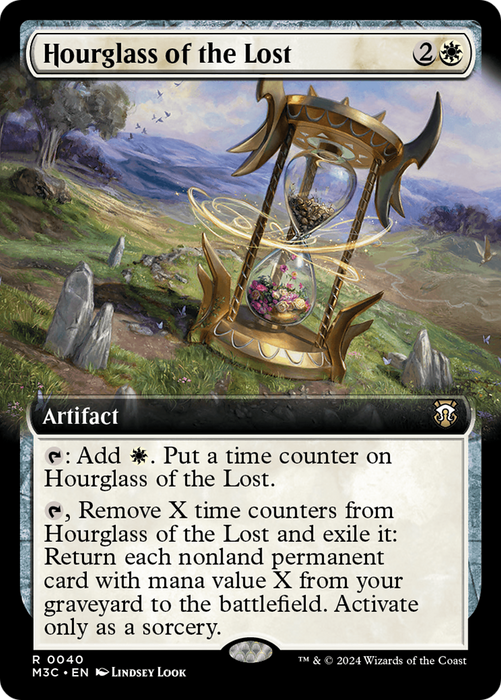 Hourglass of the Lost (Extended Art) [M3C-040] - Modern Horizons 3 Commander