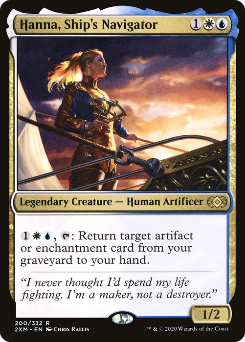 Hanna, Ship's Navigator [2XM-200] - Double Masters