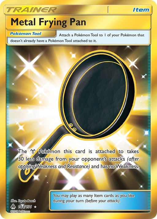Image for Metal Frying Pan (Secret) (144/131) (Holofoil) [SM - Forbidden Light] - Pokemon