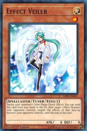 Effect Veiler (SDPL-EN017) 1st Edition [Structure Deck: Powercode Link]