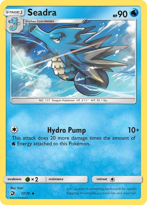 Image for Seadra (17/70) [Dragon Majesty] - Pokemon
