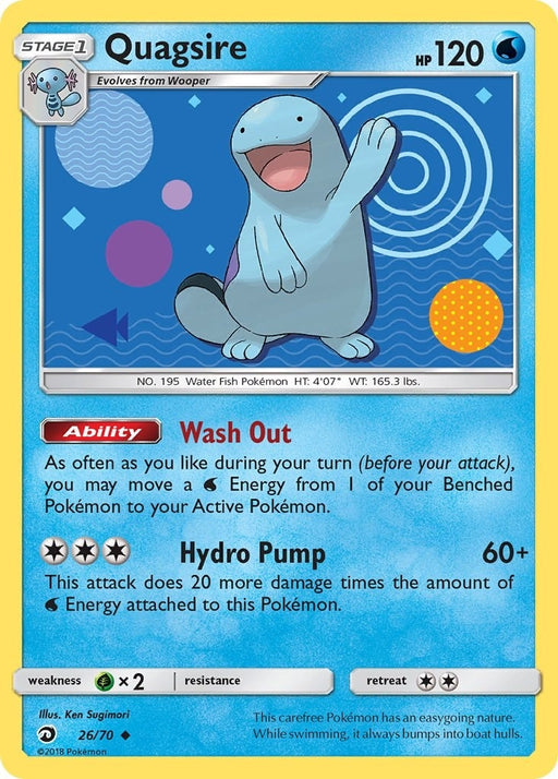Image for Quagsire (26/70) (Reverse Holofoil) [Dragon Majesty] - Pokemon