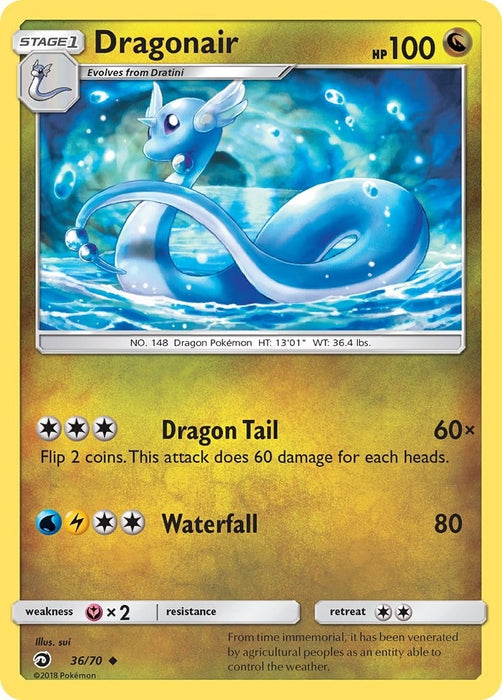 Image for Dragonair (36/70) (Reverse Holofoil) [Dragon Majesty] - Pokemon