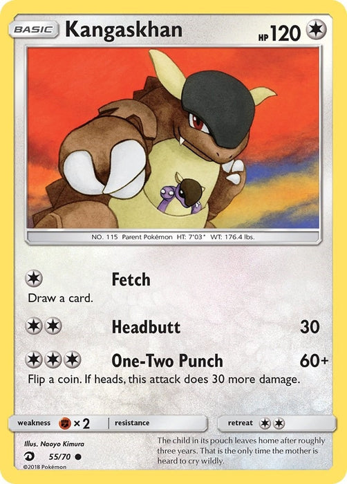 Image for Kangaskhan (55/70) [Dragon Majesty] - Pokemon