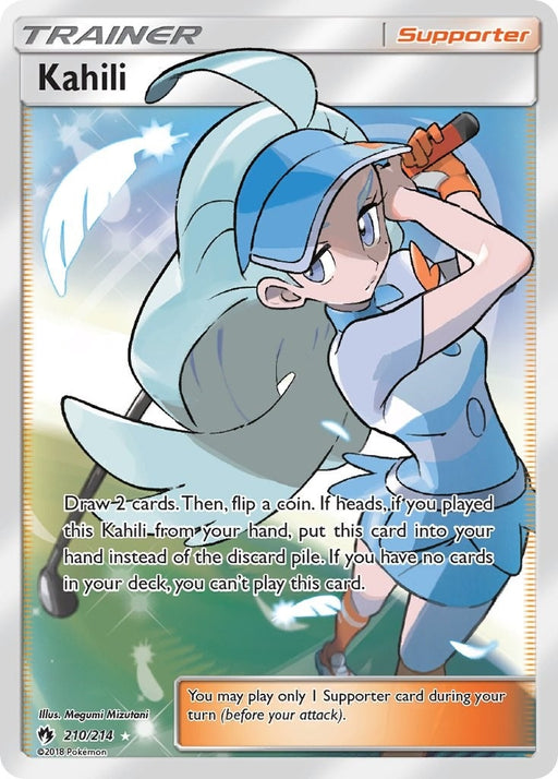 Image for Kahili (Full Art) (210/214) (Holofoil) [SM - Lost Thunder] - Pokemon