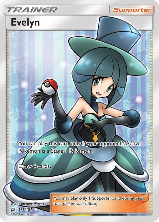 Image for Evelyn (Full Art) (175/181) (Holofoil) [SM - Team Up] - Pokemon