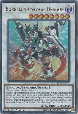 Borreload Savage Dragon (SAST-EN037) 1st Edition [Savage Strike]