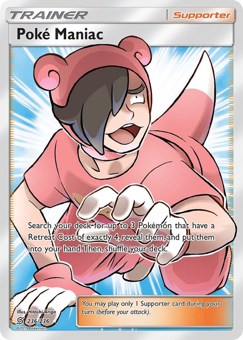Image for Poke Maniac (Full Art) (236/236) (Holofoil) [SM - Unified Minds] - Pokemon
