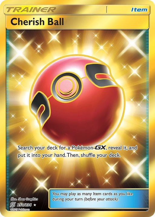 Image for Cherish Ball (Secret) (250/236) (Holofoil) [SM - Unified Minds] - Pokemon