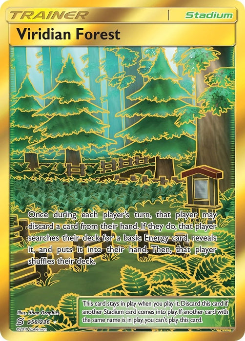 Image for Viridian Forest (Secret) (256/236) (Holofoil) [SM - Unified Minds] - Pokemon
