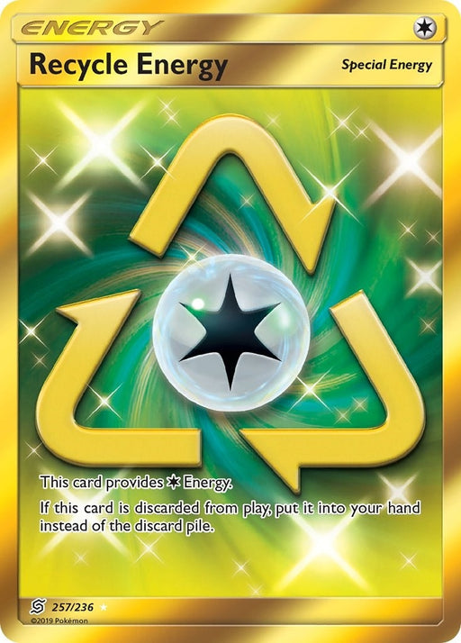 Image for Recycle Energy (Secret) (257/236) (Holofoil) [SM - Unified Minds] - Pokemon