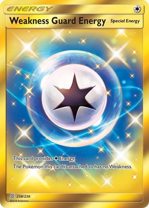 Image for Weakness Guard Energy (Secret) (258/236) (Holofoil) [SM - Unified Minds] - Pokemon