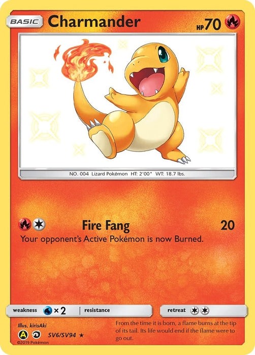 Image for Charmander (SV6/SV94) (Holofoil) [Hidden Fates: Shiny Vault] - Pokemon