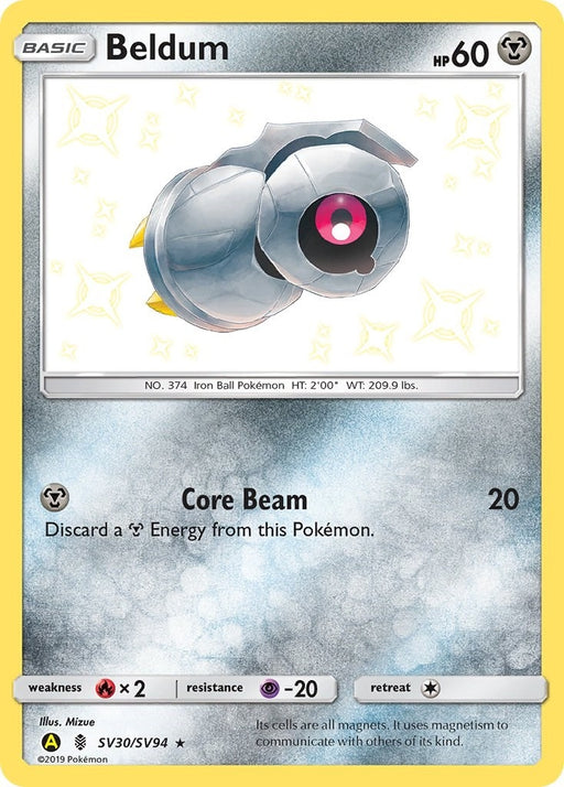 Image for Beldum (SV30/SV94) (Holofoil) [Hidden Fates: Shiny Vault] - Pokemon