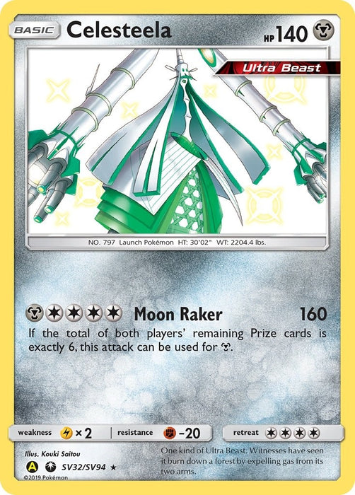 Image for Celesteela (SV32/SV94) (Holofoil) [Hidden Fates: Shiny Vault] - Pokemon