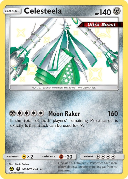 Image for Celesteela (SV32/SV94) (Holofoil) [Hidden Fates: Shiny Vault] - Pokemon