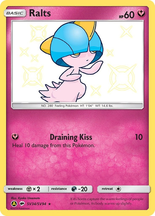 Image for Ralts (SV34/SV94) (Holofoil) [Hidden Fates: Shiny Vault] - Pokemon