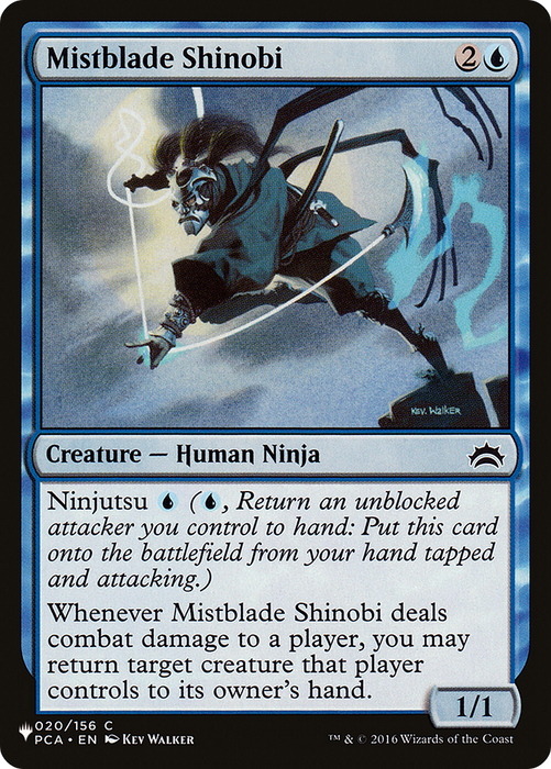 Mistblade Shinobi [PLST-PCA-20] - The List