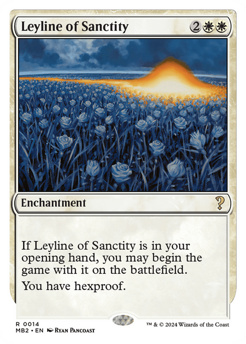 Leyline of Sanctity [MB2-014] - Mystery Booster 2