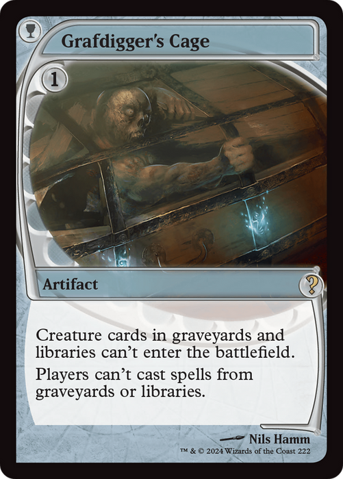 Grafdigger's Cage [MB2-222] Foil - Mystery Booster 2