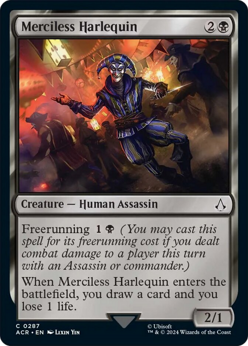 Merciless Harlequin [ACR-287] Foil - Assassin's Creed