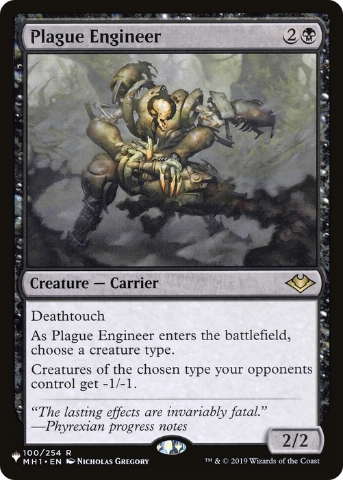 Plague Engineer [PLST-MH1-100] - The List