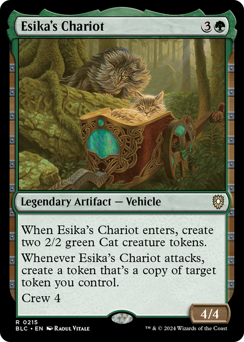 Esika's Chariot [BLC-215] - Bloomburrow Commander