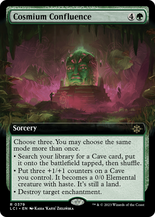 Cosmium Confluence (Extended Art) [LCI-379] Foil - The Lost Caverns of Ixalan